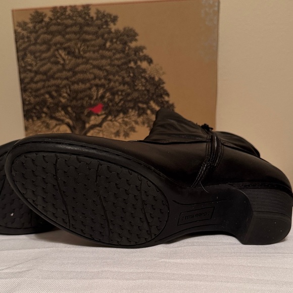 Cobb Hill | Alexandra Women’s Black Leather Ankle Boots Size 9 - Picture 5 of 7